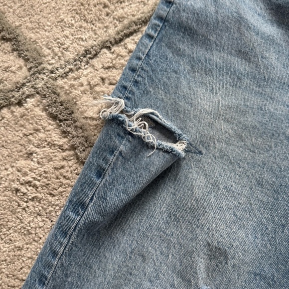 Abercrombie and Fitch jeans 90s baggy low rise high waisted curve love 33 / 16 - Picture 6 of 13